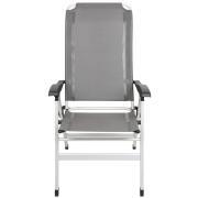 Fauteuil aluminium Confort Maxi Gris anthracite