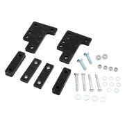 Kit de platines d'adaptation pour suspensions pneumatiques : Châssis X250-X290 après 2006 équipé d'une barre de torsion à fixation plate