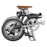 Vélo à assistance électrique pliant 16'' Morning Origins : Noir Satin Edition Vintage