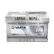 Batterie auxiliaire acide Professional Dual Purpose EFB : 80 Ampères