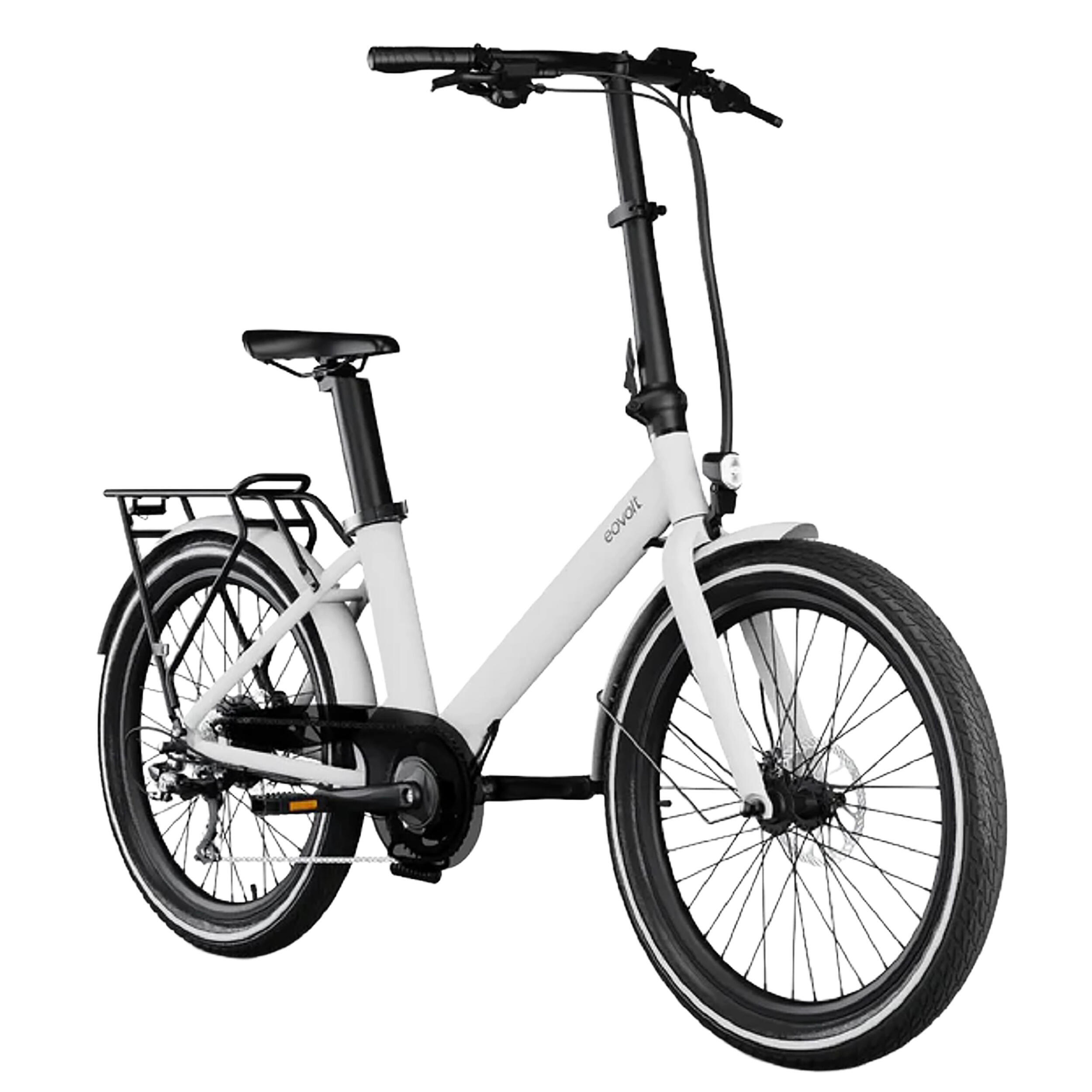 Vélo à assistance électrique pliant 24'' Evening Origins : Sable Chaud