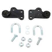 Kit de platines d'adaptation pour suspensions pneumatiques : Châssis X250-X290 après 2006 équipé d'une barre de torsion à fixation ronde