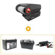 PACK déplace-caravane + batterie AGM : Déplace caravane - Bat. Aux - Bac à bat - chargeur