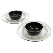 Pack vaisselle 6 pièces en acier émaillé