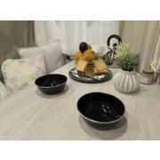 Set de 2 bols en acier émaillé