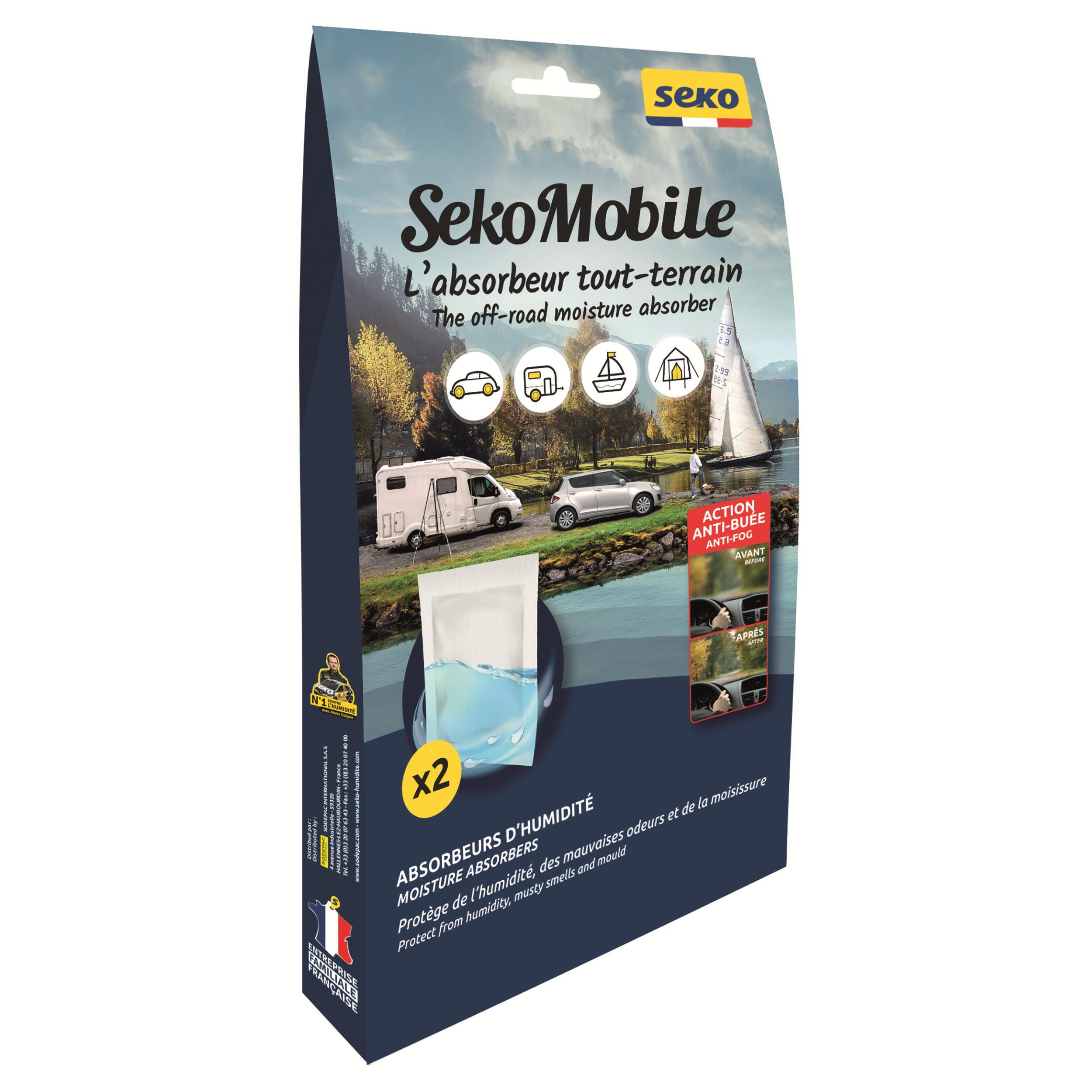 Lot de 2 absorbeurs d'humidité SekoMobile 2x150gr