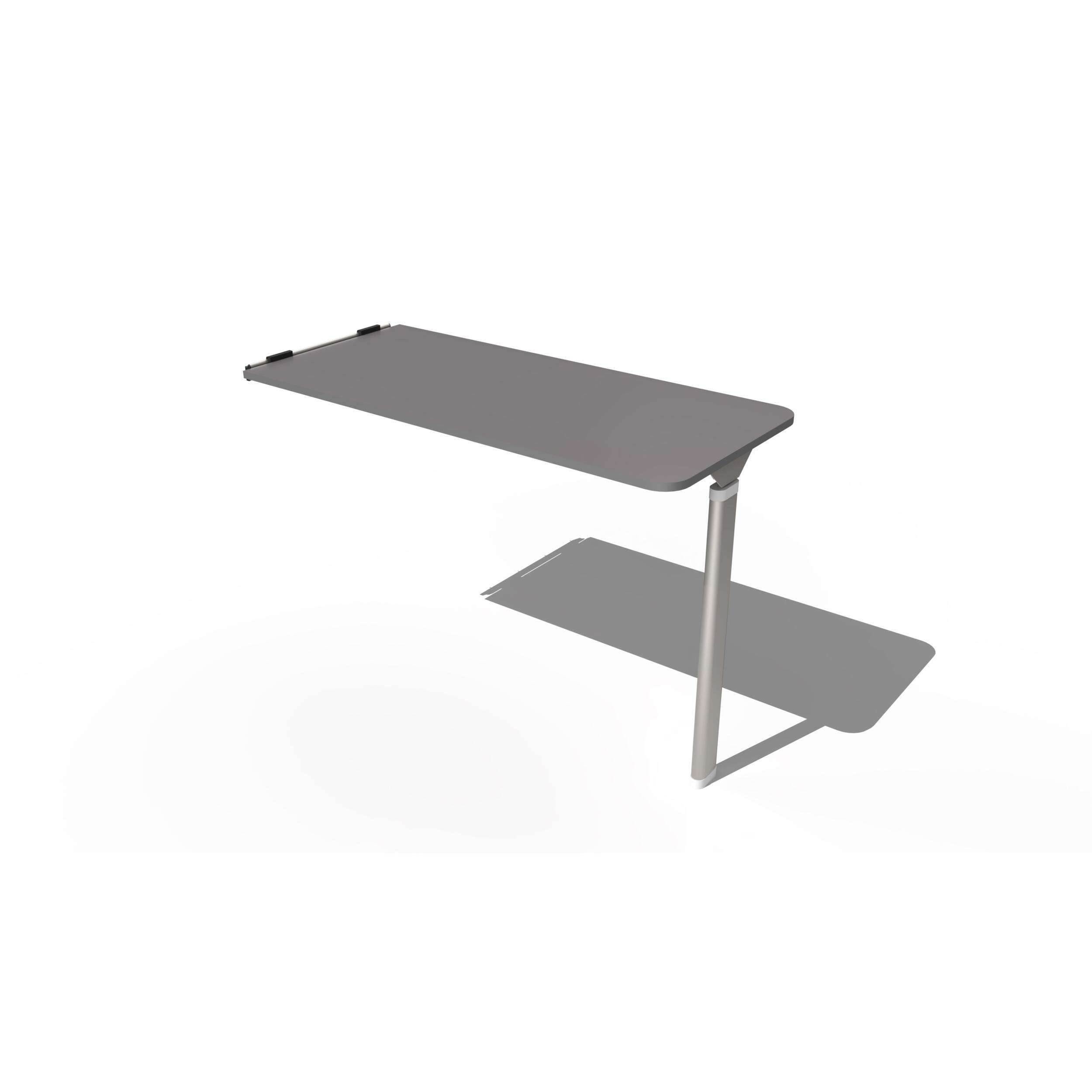 Table Blue mountain 100x45cm en bois stratifié uni 2 faces