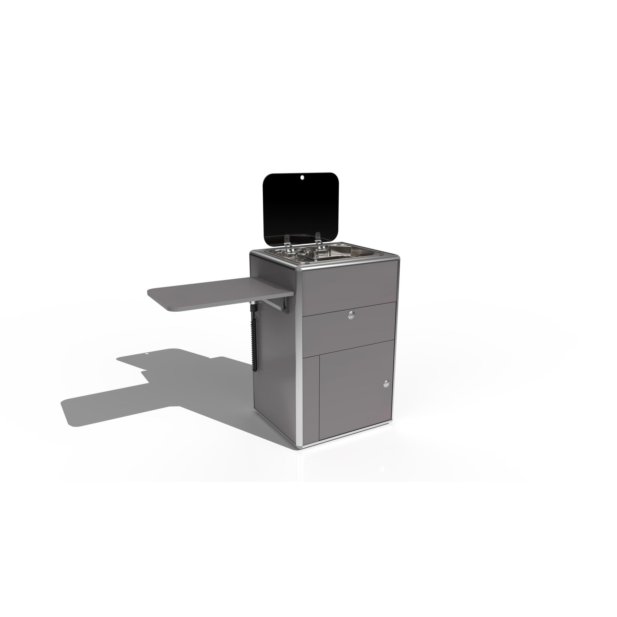 Blue mountain en bois stratifié uni 2 faces