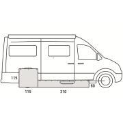 Jupe de caisse : pour fourgon