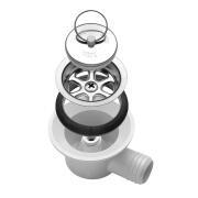 Siphon avec raccord d’évacuation coudé : Diamètre 25mm