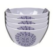 Pack 4 bols mélamine Cardinal