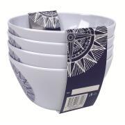 Pack 4 bols mélamine Cardinal