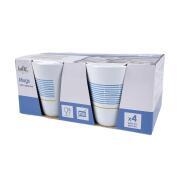 Pack 4 mugs mélamine Olympia