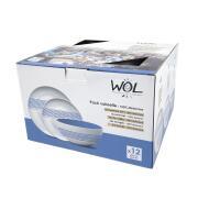 Pack vaisselle mélamine 12 pièces Olympia