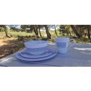 Pack vaisselle mélamine 12 pièces Olympia