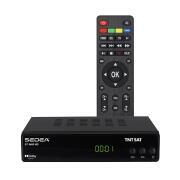 Pack Recepteur TNTSAT HD ST-5400HD avec câble 12 V et déport IR