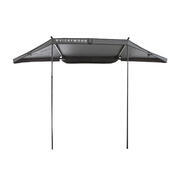 Store leaf : Arrière 180° 150 cm gris