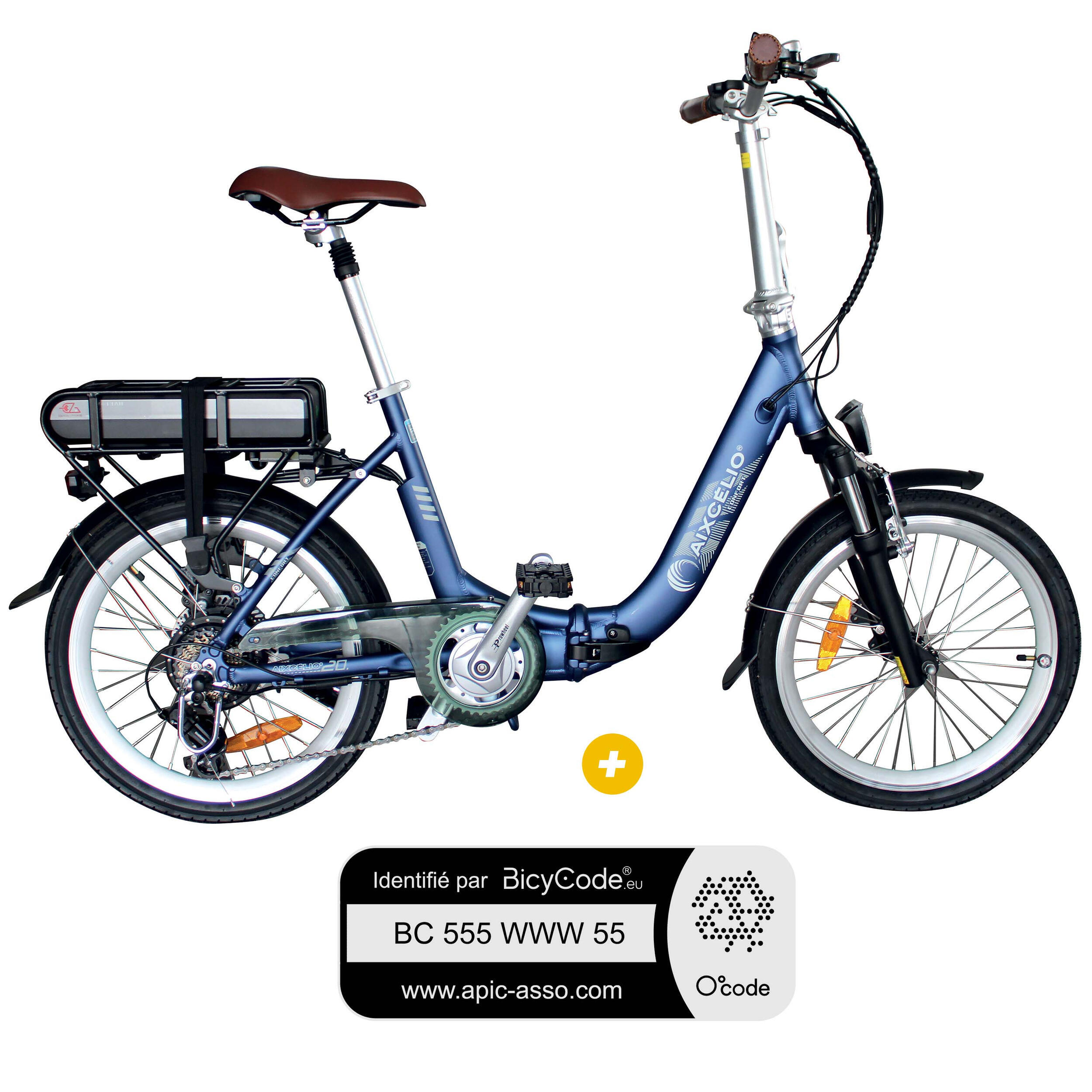 Pack VAE pliant confort + Marquage BicyCode