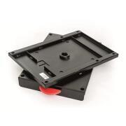 Embase pivotante homologuée siéges d'origine ou RIB V3 : Pilote + caisson avec kit frein à main électrique avec commande au tableau de bord