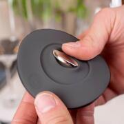 Adaptateur aimanté pour verres à pied avec patin : Anthracite