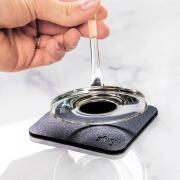 Lot de 2 verres à champagne en cristal aimantés