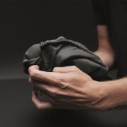 Serviette de plage pliable NanoDry : Anthracite