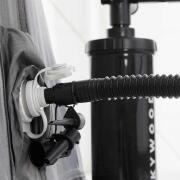 Tente de camping gonflable autoportante 140 grise