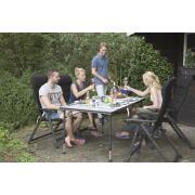 Table rectangulaire grise : 110x70cm