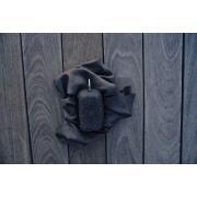 Grande serviette de douche pliable NanoDry : Anthracite