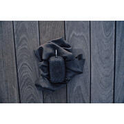 Grande serviette de douche pliable NanoDry : Anthracite