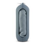 Grande serviette de douche pliable NanoDry : Bleu ardoise