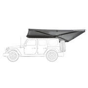Store leaf : Allongé - Droit 270° Leaf 200 cm gris