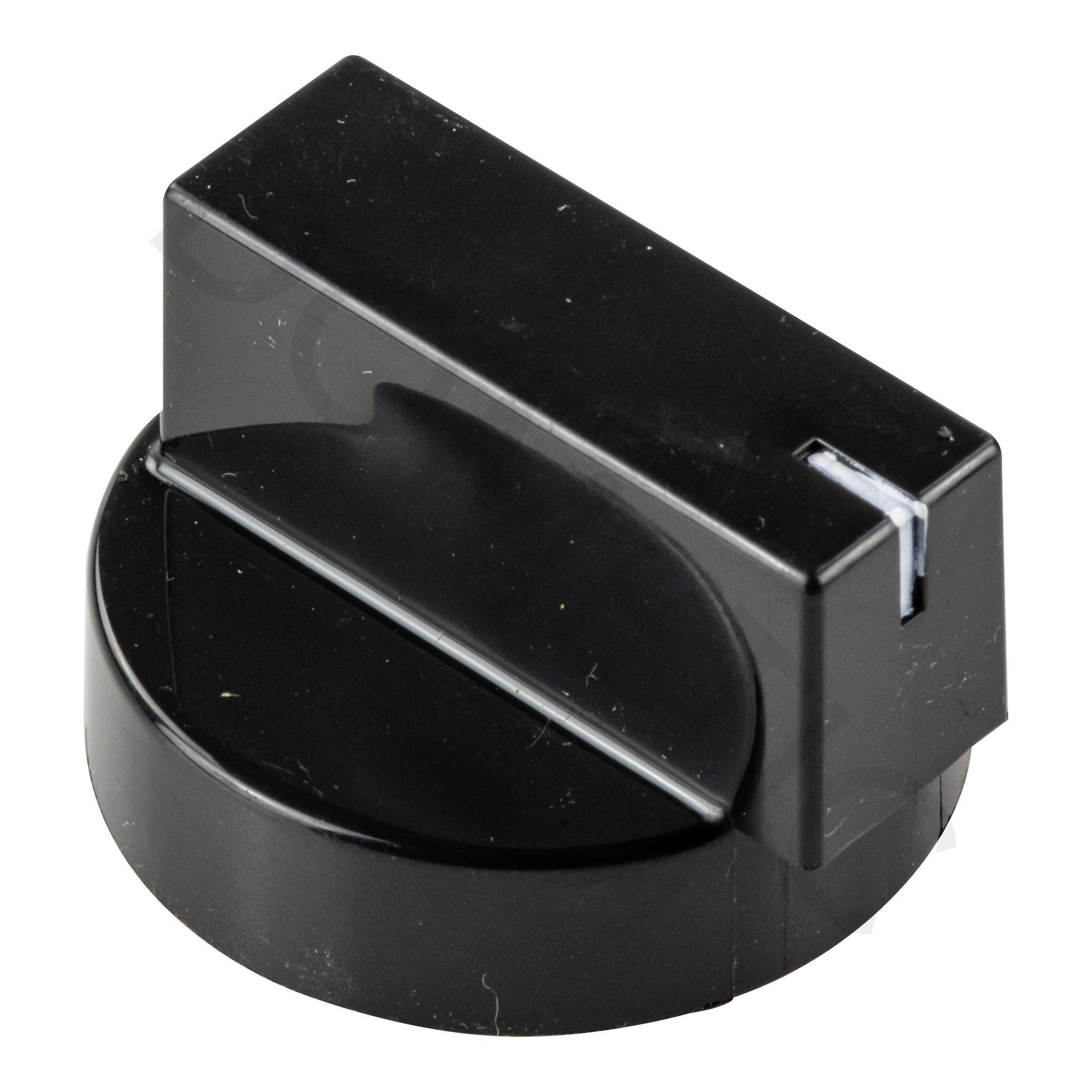 bouton tournant noir