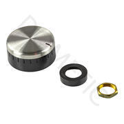 kit bouton tournant acier inoxydable