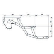 Ciseaux gauche double 12V550 HYMER