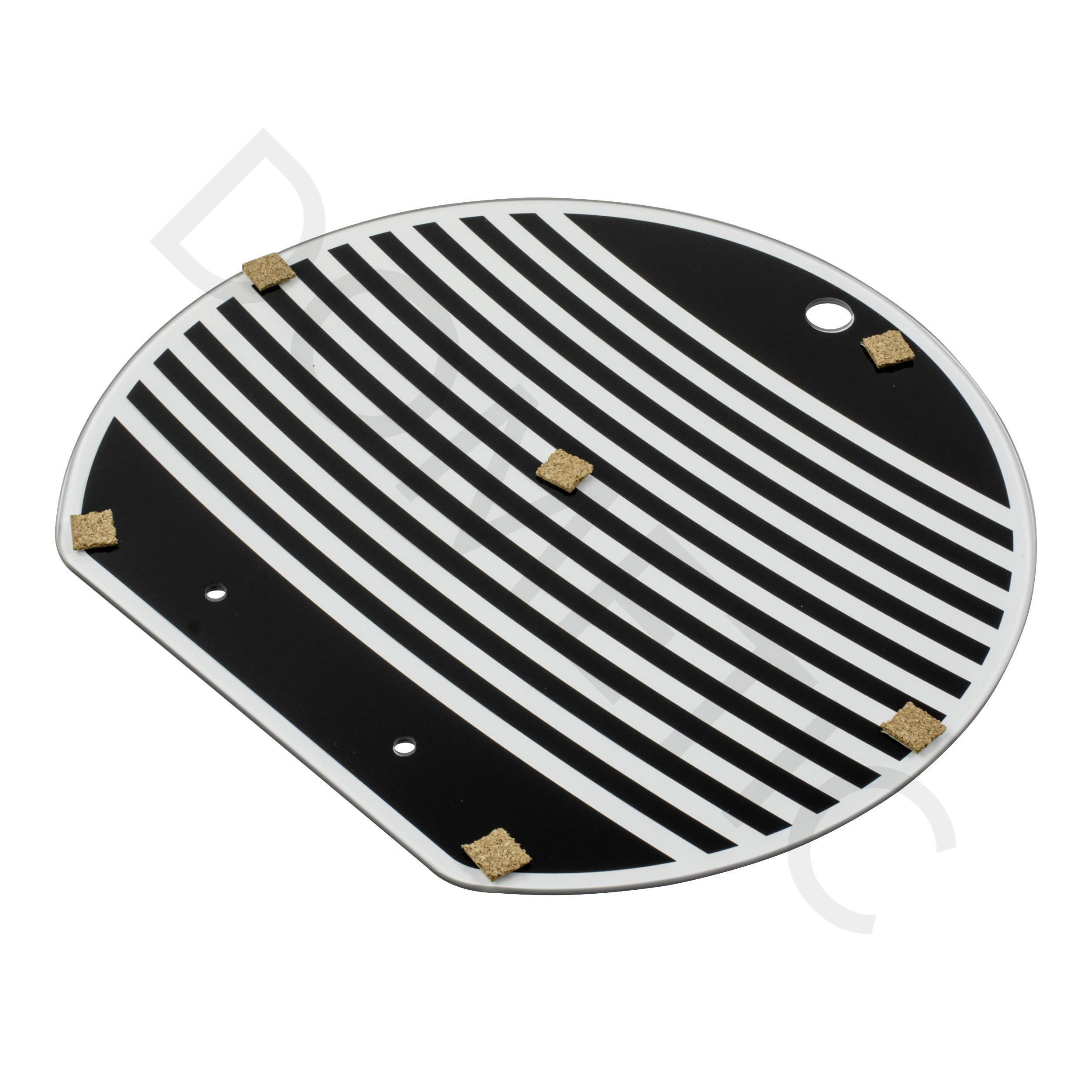 kit porte vitrée noir pour evier VA7306 Dométic