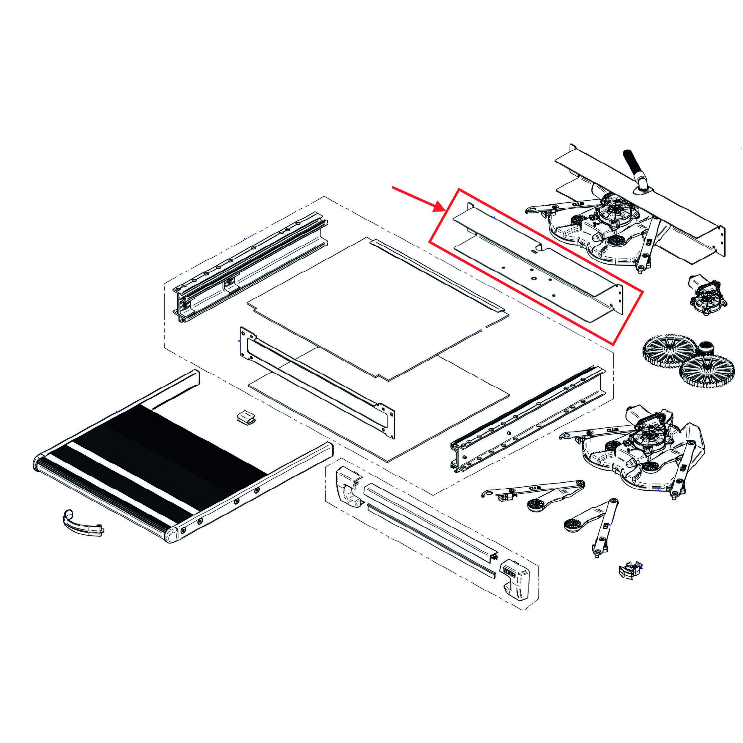 plaque moteur SLO G2 550