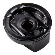 kit bouton tournant argent/noir