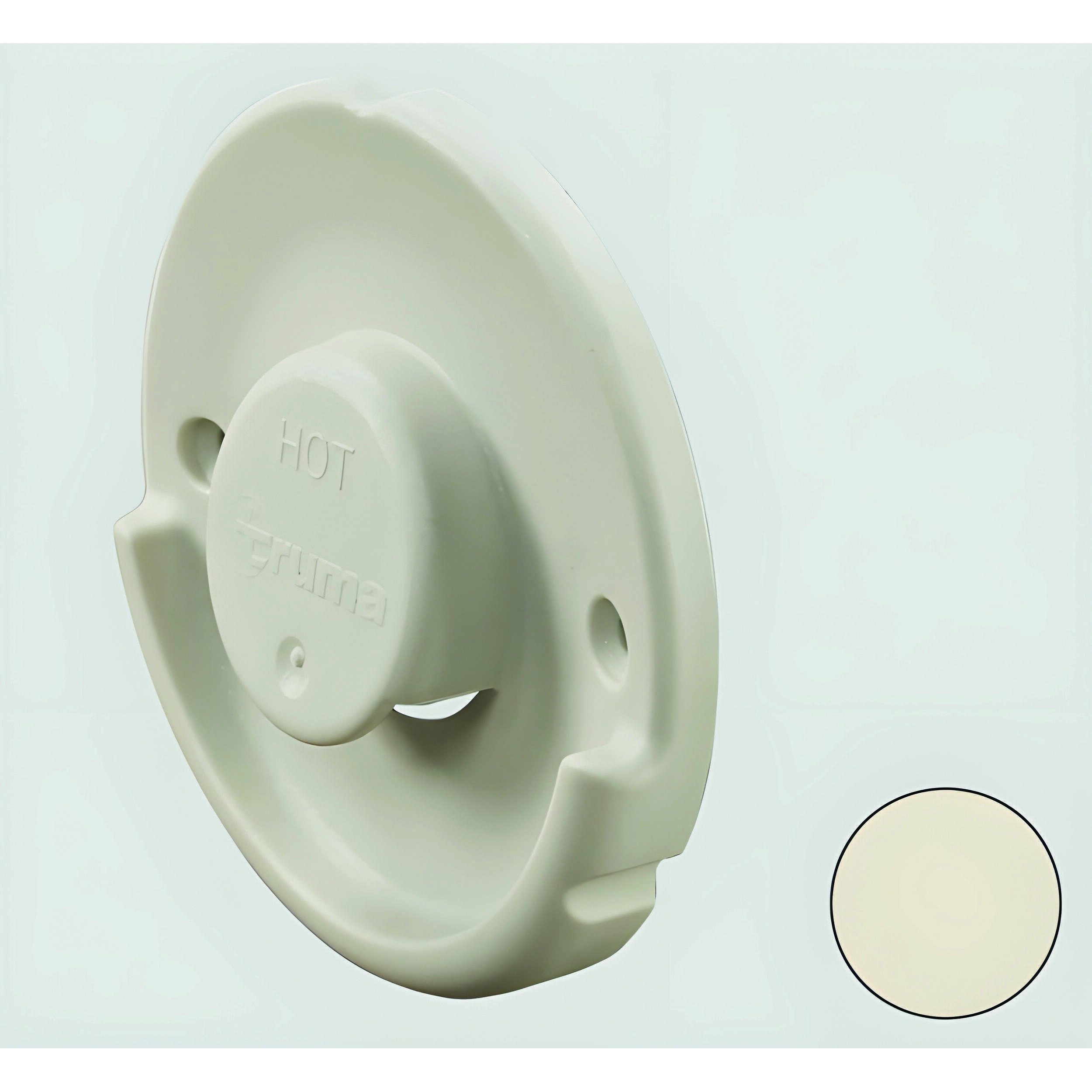 Partie extérieure cheminée WK, blanc crème