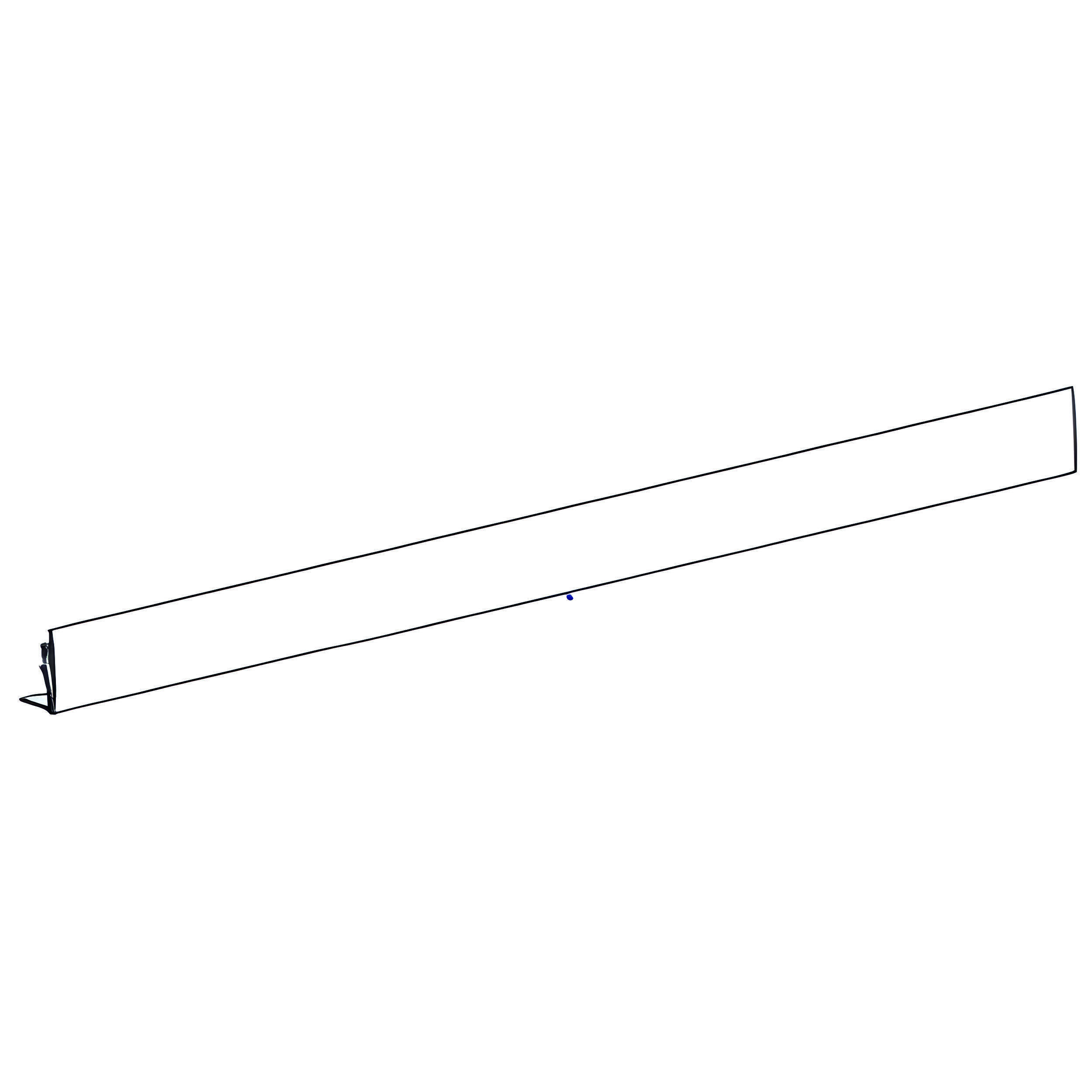 Barre de charge blanche 450 cm