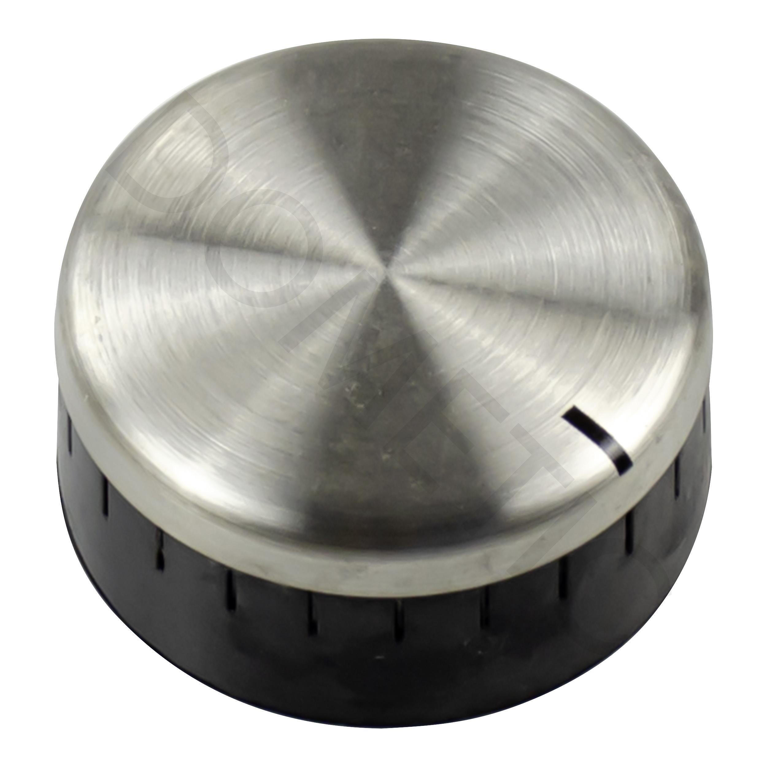 bouton tournant en acier inoxydable