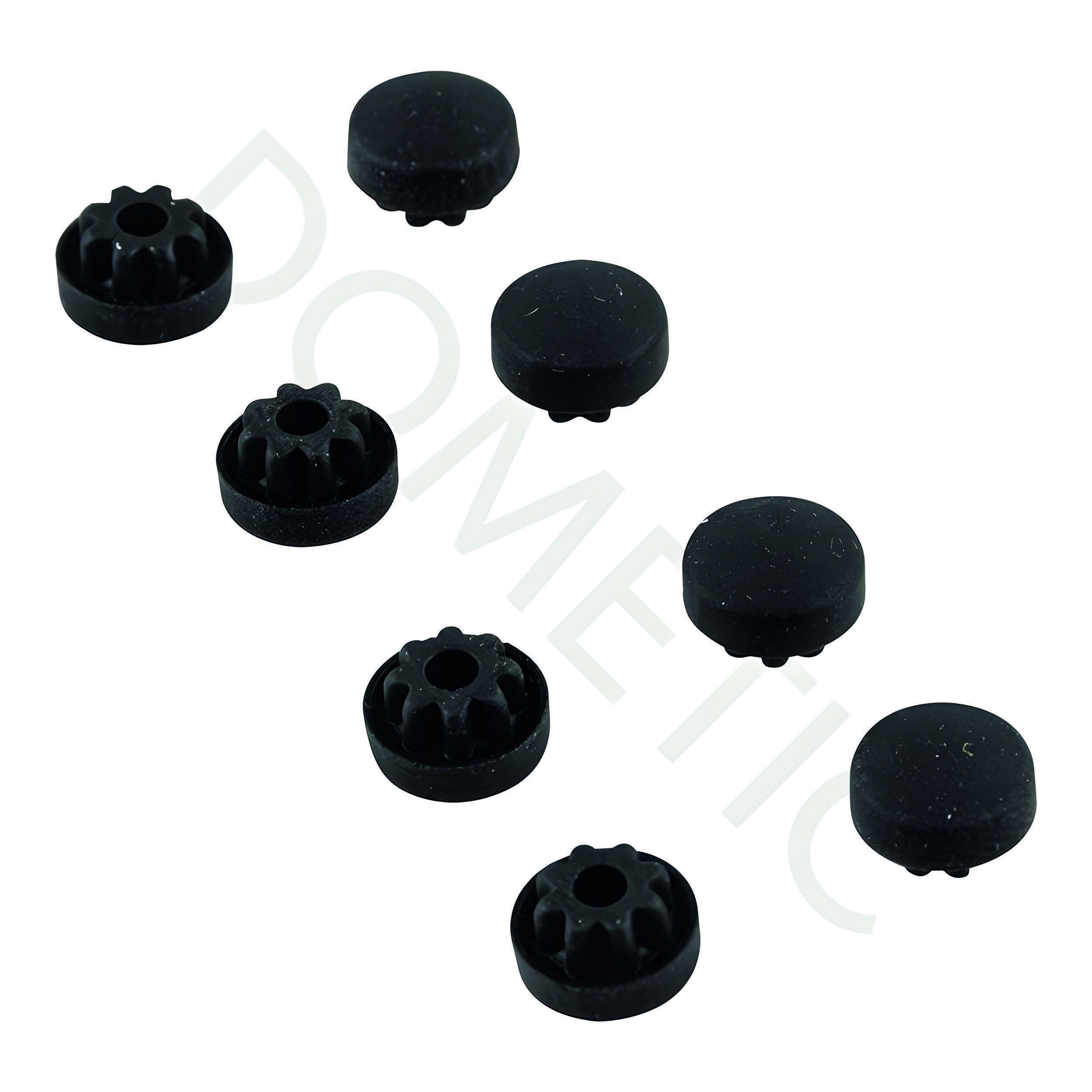 kit,bouchon,noir,8 pièces,d=8