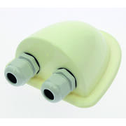 PASSE CABLE 2 TROUS PG 13,5