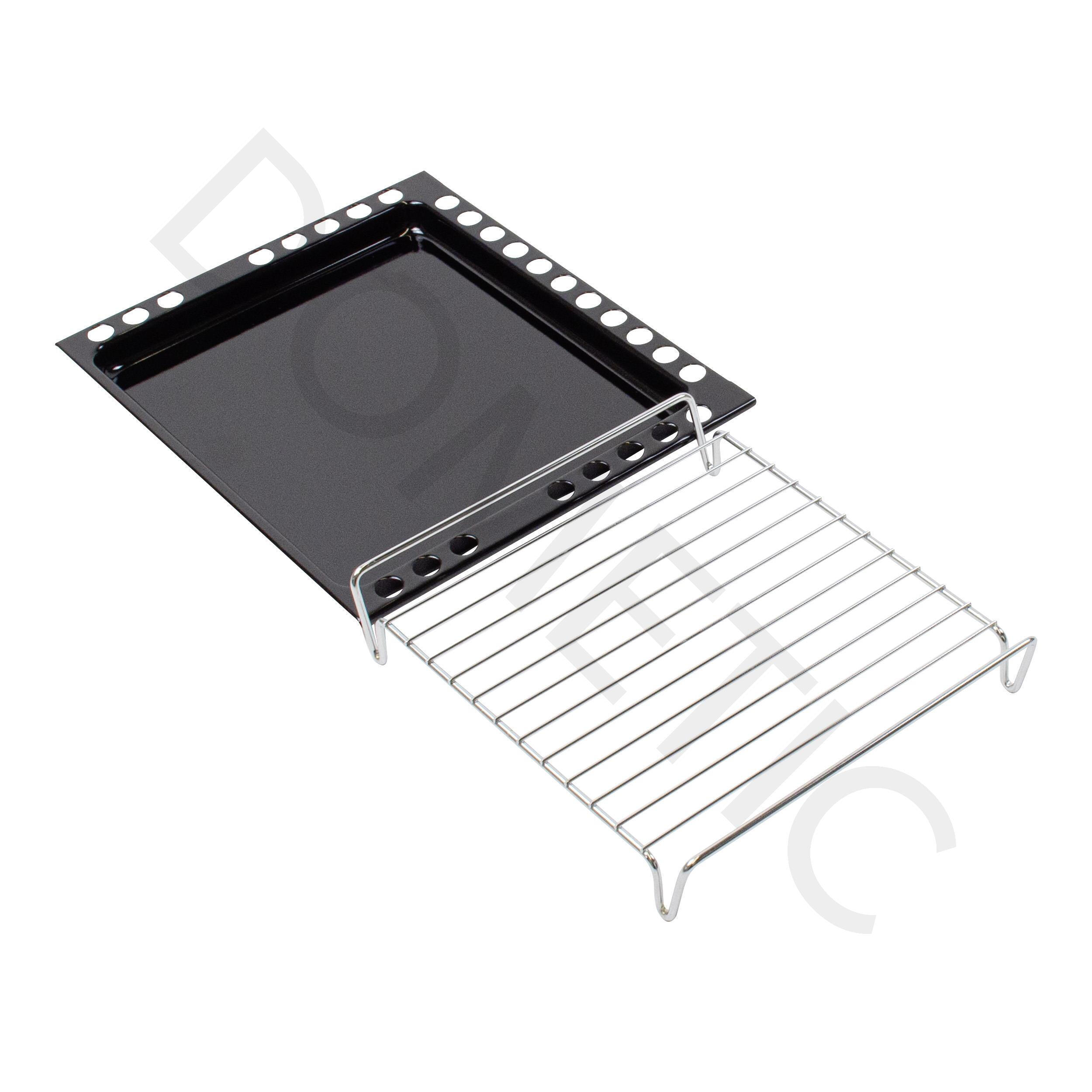 Ensemble plaque à rotir+ 1 grille support pour four
