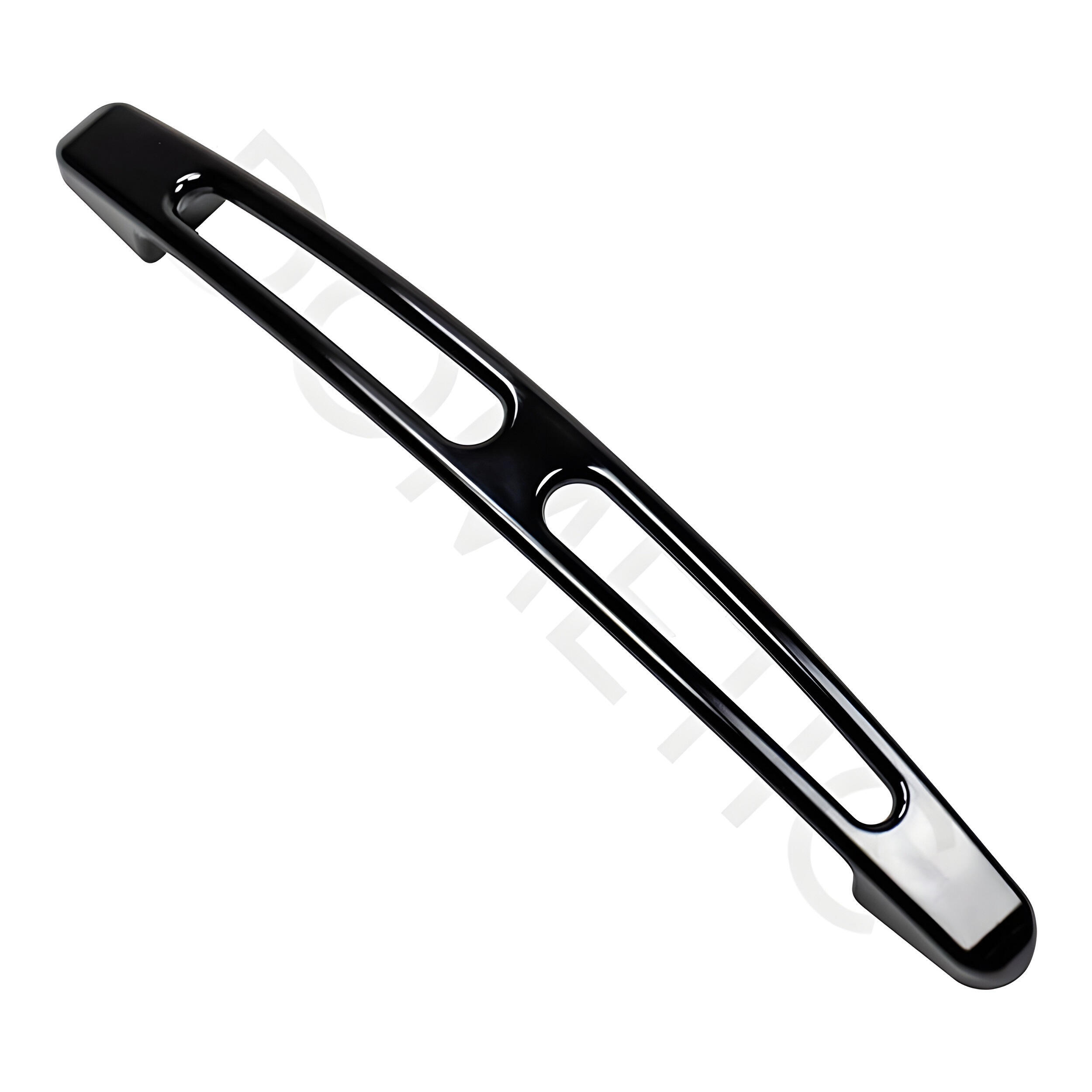 Poignée noire pour porte de four