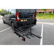 Porte-vélos pivotant sur châssis Sesamo pour fourgon