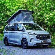 Toit relevable pour véhicule Ford Custom V710 VW T7 (hors Multivan après 2024) : sca 326 de dimension L2 H1 avec ouverture Avant