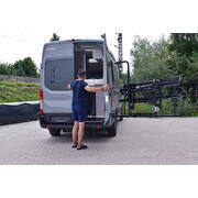 Porte-vélos pivotant pour fourgon Fiat Ducato X250/X290