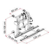Porte-vélos ascentionnels Lift 77 et Motor Lift 77 : Carry-Bike Motorisé Black