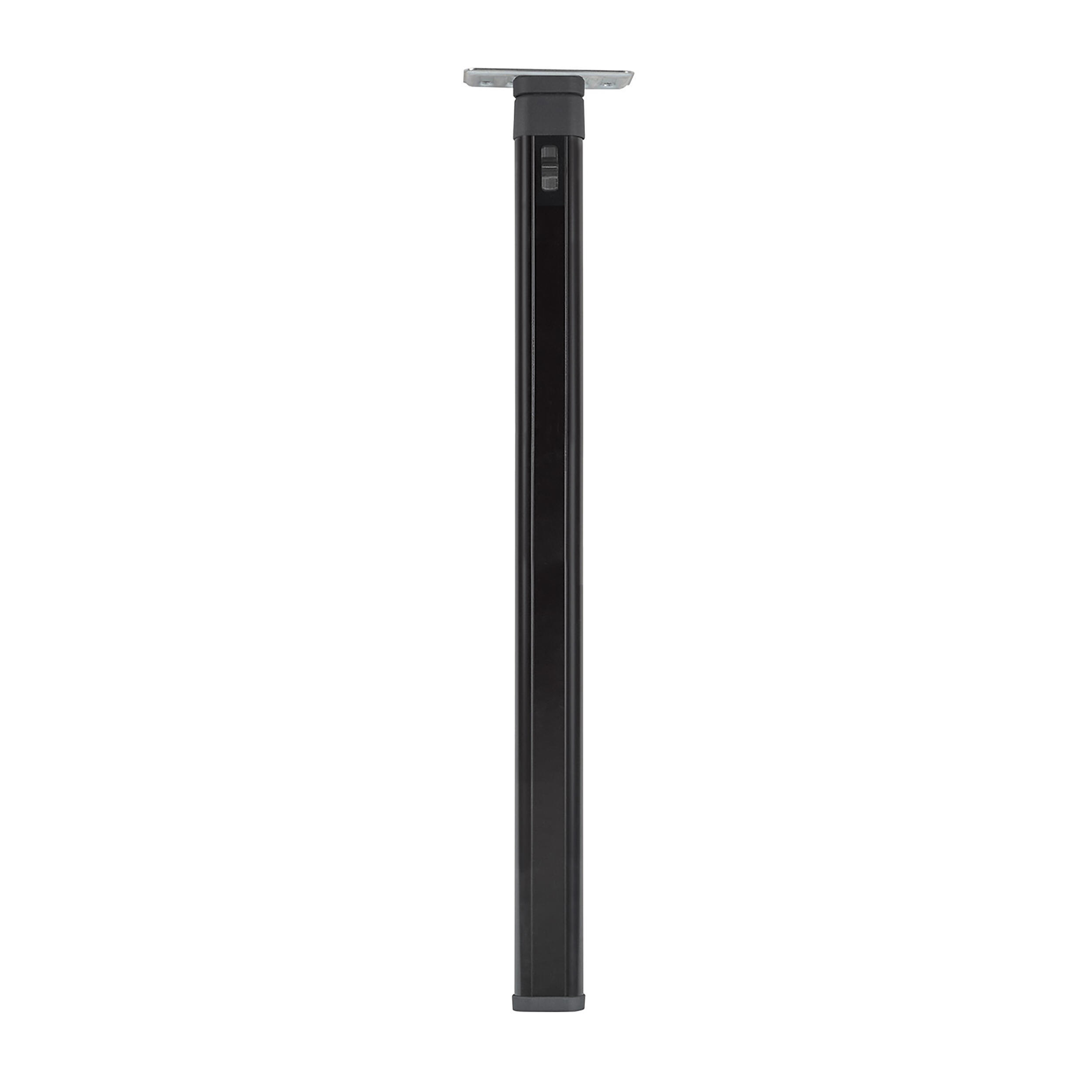 Pied de table ovale en aluminium pivotant sur le haut 315 - 675 mm